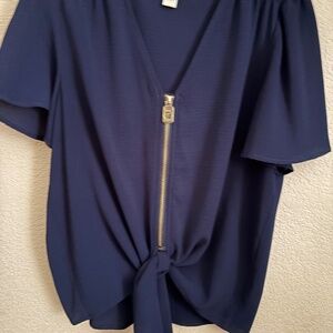 Michael Kors Navy Top